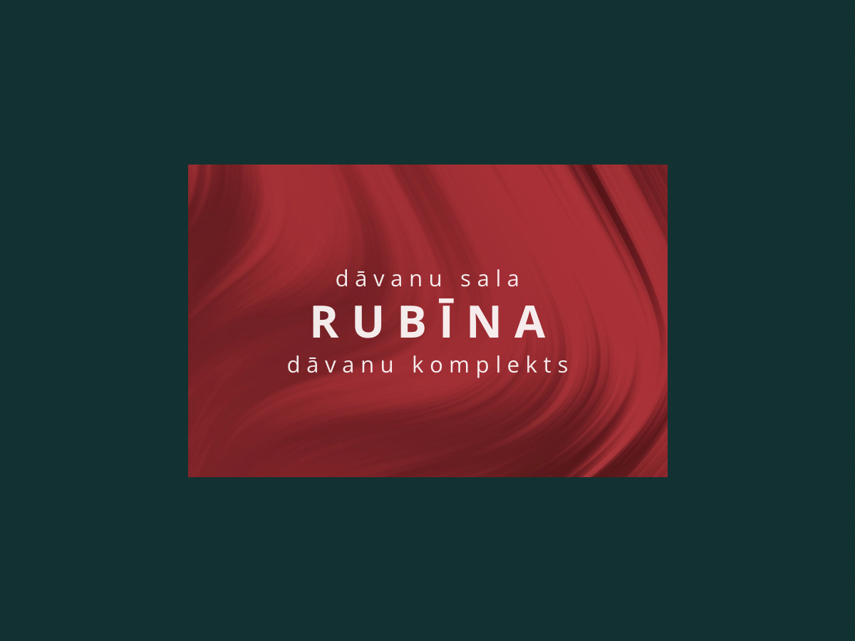 RUBĪNA | dāvanu komplekts