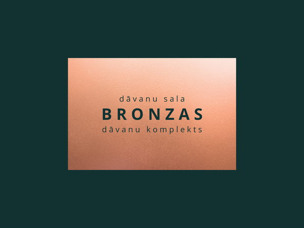 BRONZAS | dāvanu komplekts