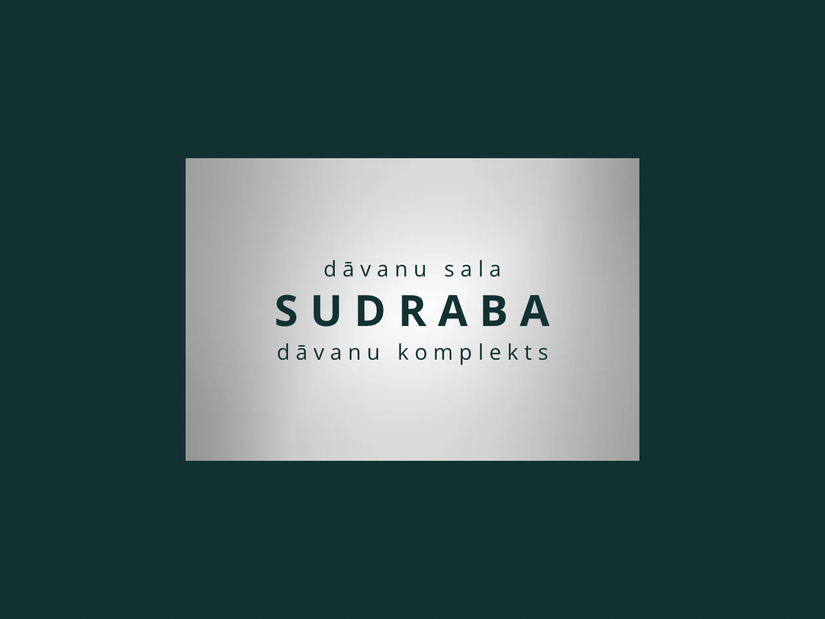 SUDRABA | dāvanu komplekts