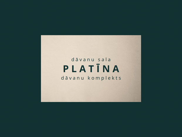 PLATĪNA | dāvanu komplekts